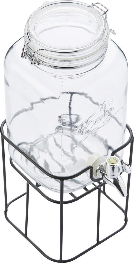 Point-virgule drankdispenser 3,6 liter - met metalen houder