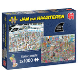 Jan van haasteren puzzel ruimte en film (2x1000)