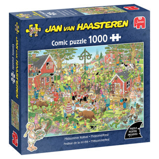 Puzzel jvh midzomerfeest (1000) | 2 stuks