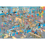 Jumbo jan van haasteren legpuzzel - de bouwmarkt en de verbouwing, 2x1000st.