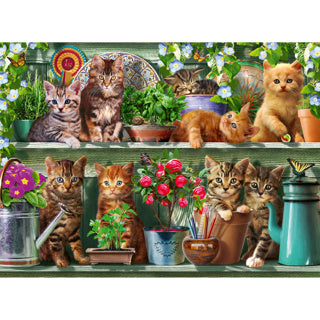 Ravensburger puzzel katjes in het rek 500 stukjes
