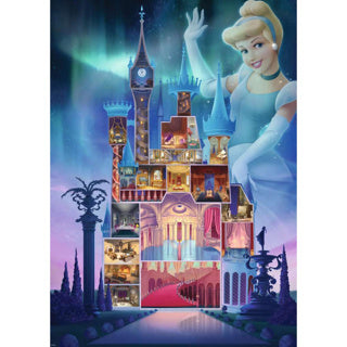 Ravensburger – disney castle assepoester – puzzel 1000 stukjes