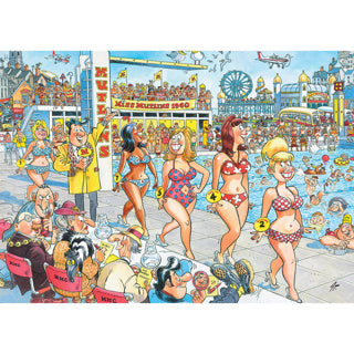 Jumbo - wasgij retro destiny 9 - topmodellen! - 1000 stukjes puzzel - legpuzzel
