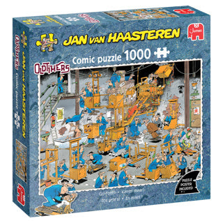 Jan van haasteren jvh puzzel oldtimer karren maar 1000 stukjes