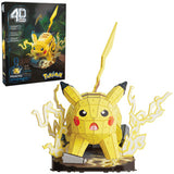 4d build , pokémon pikachu, 3d-modelset, pokémon-verzamelobjecten, kanto-starterverzameling, bureaudecoratie, bouwspeelgoed, 3d-puzzels, 201 stukjes