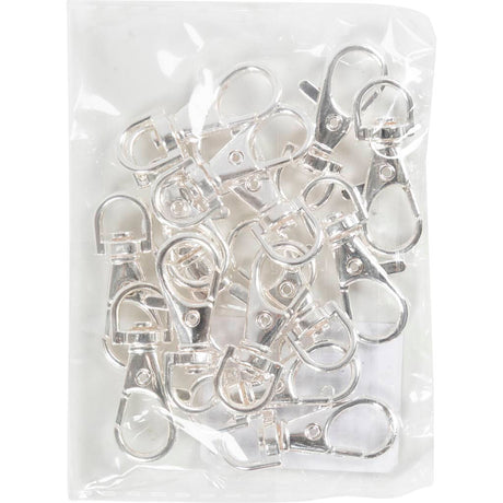 Creativ company https: www.cchobby.nl karabijnsluiting-groot-h-3-7-cm-d-37-mm-b-1-4-cm-verzilverd-15-stuk-1-doos