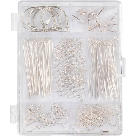 Creativ company https: www.cchobby.nl sieraden-startset-ca-175-stuk-verzilverd-1-set
