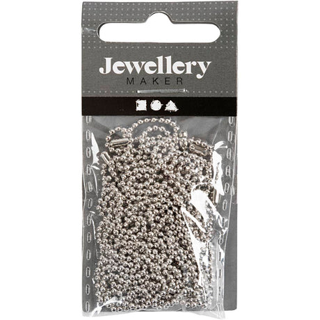 Creativ company https: www.cchobby.nl balletjesketting-d-1-5-mm-verzilverd-3-m-1-rol