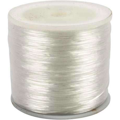Creativ company http: www.cchobby.nl elastisch-koord-plat-dikte-1-mm-100-m-1-rol
