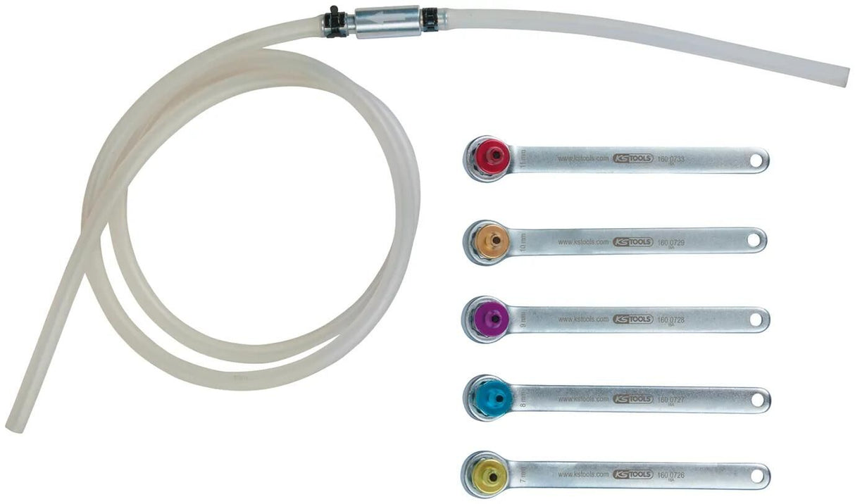 Ks tools ontluchtingssleutel set brake release key set 6tlg.