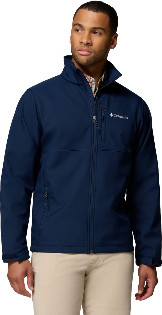 Columbia ascender™ softshell jacket heren outdoorjas - collegiate navy