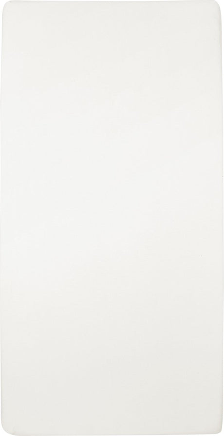 Meyco baby uni hoeslaken wieg - offwhite - 40x80 90cm
