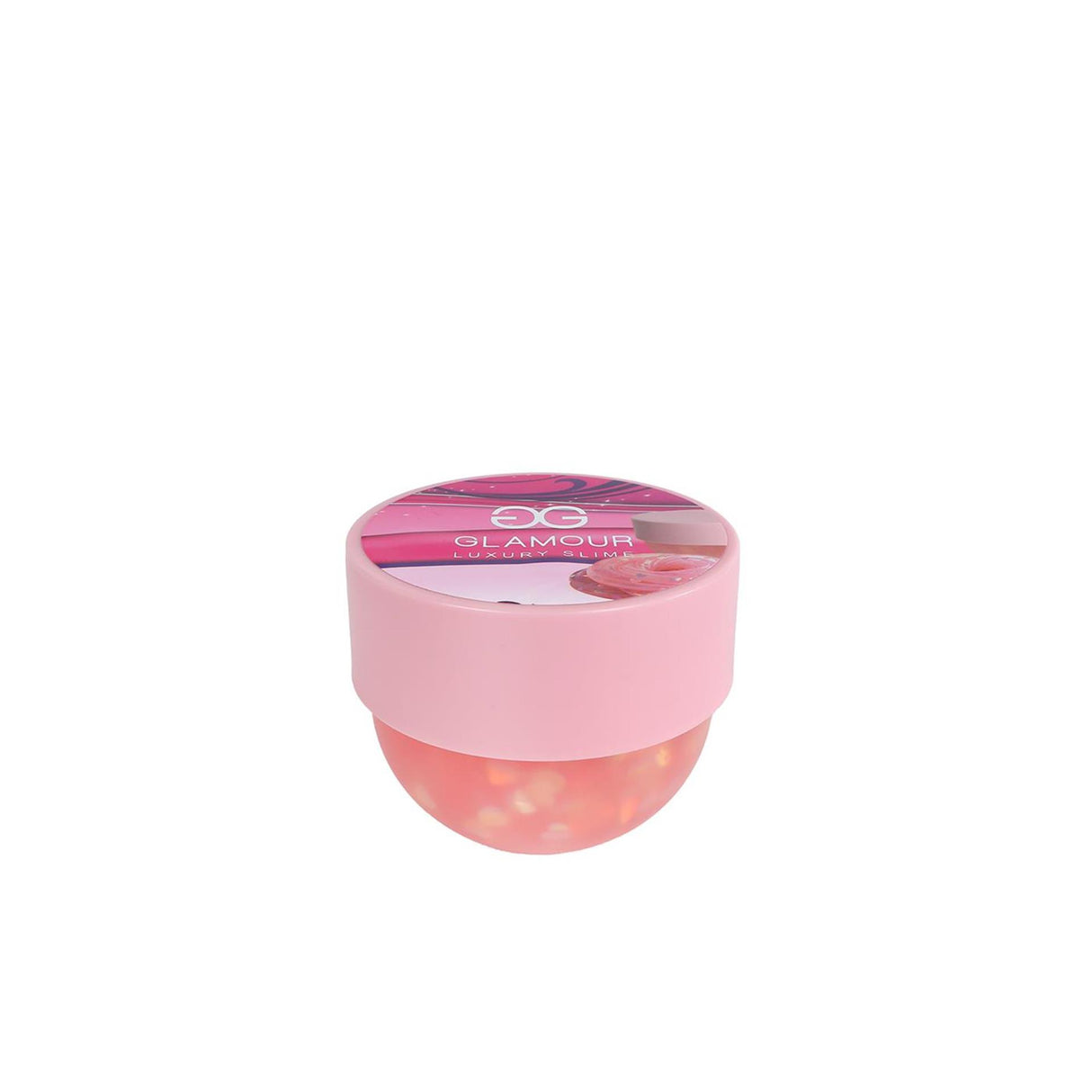 Glamour cristal slijm in cosmeticapotje