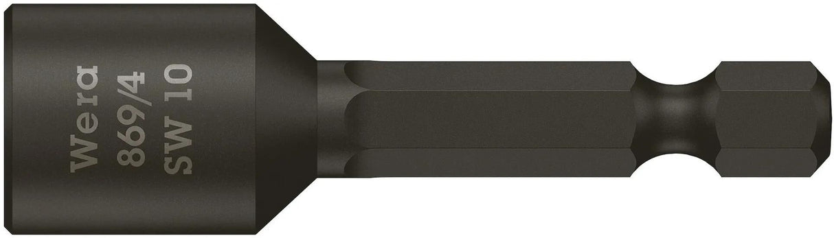 Wera dopsleutel 869 4 bits insert 10mm 869 4 1 4