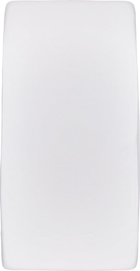 Meyco baby waterdicht hoeslaken ledikant - white - 60x120cm