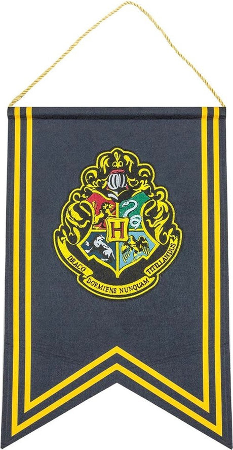 Harry potter hogwarts wall banner