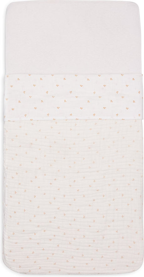Jollein baby laken wieg - 75x100cm - harvest