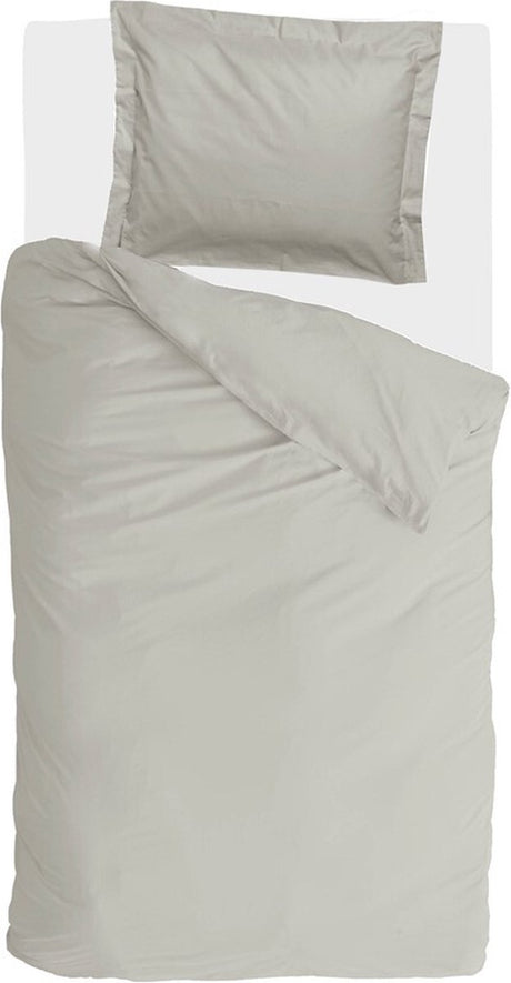 Walra dekbedovertrek forever cotton - 140x220 - 100% percale katoen - zand