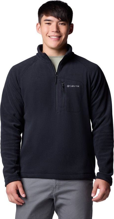 Columbia fast trek™ iii half zip fleece men's outdoortrui - black - maat xl