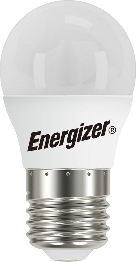 Energizer energiezuinige led kogellamp - e27 - 5,5 watt - warmwit licht - dimbaar - 5 stuks