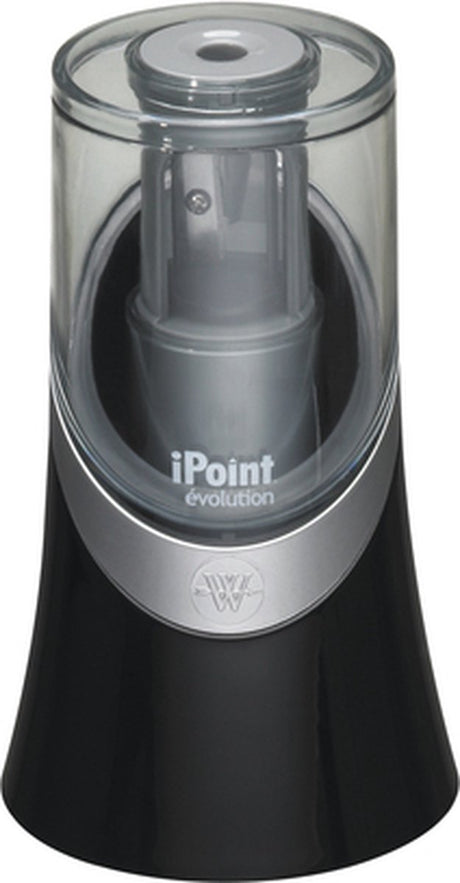 Westcott elektrische puntenslijper - ipoint evolution - exclusief batterijen - zwart - ac-e55030