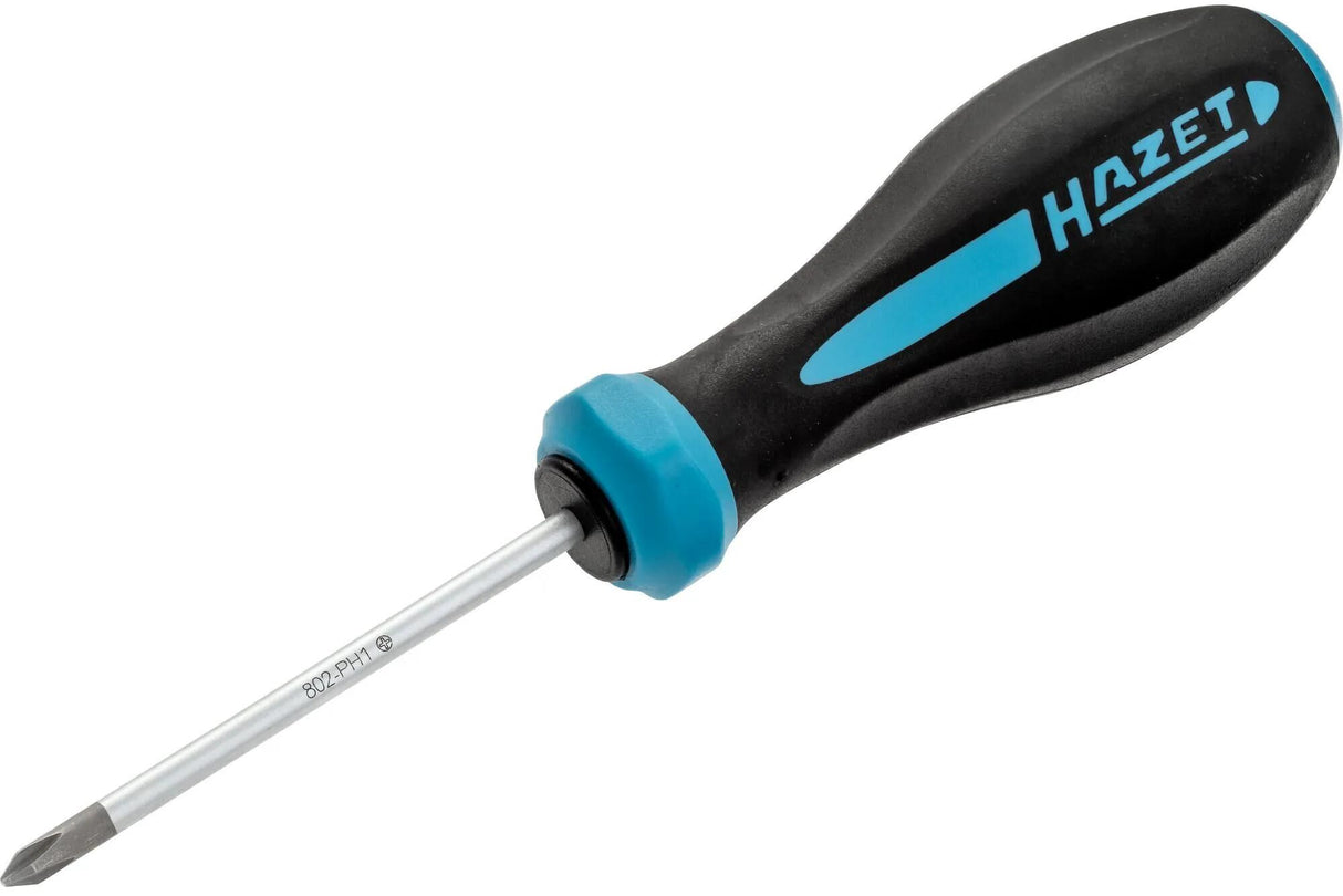 Hazet schroevendraaier hexanamic 802-ph screw thread. cross-slot 802-ph1 80 194mm