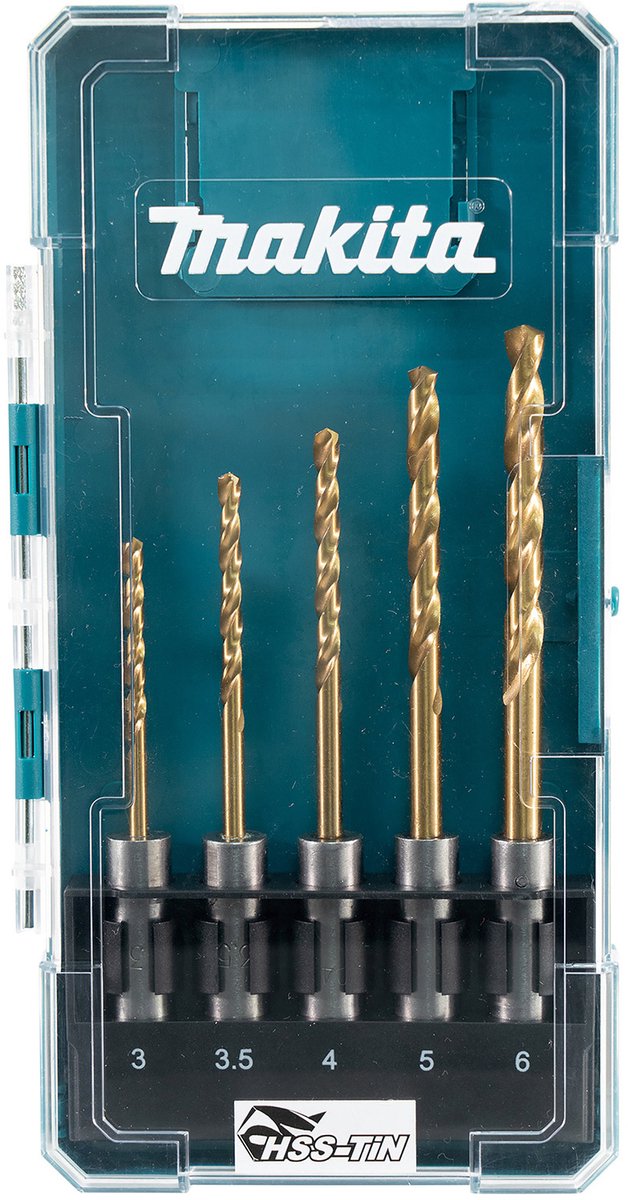 Makita sds-plus metaalboren set 5 stuks - e-15132