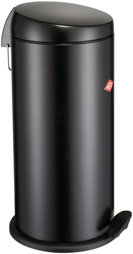 Wesco capboy maxi prullenbak | pedaalemmer | 22 liter | metaal - matzwart | afvalemmer - made in germany