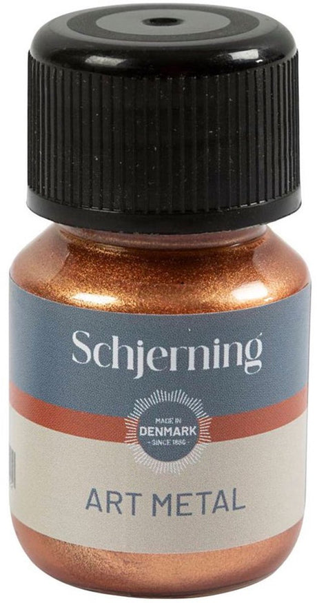 Creativ company metaalverf - medium goud - glanzende verf - voor diverse oppervlakken - 30ml - art metal - waterbasis - perfecte dekking - eenvoudig aan te brengen