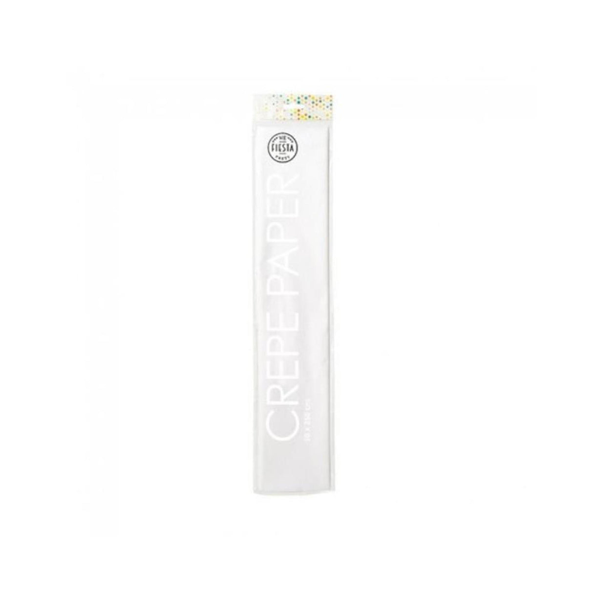 Crepepapier 50x250cm wit pak a 12 rol