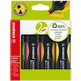 Stabilo tekstmarker green boss multikleur