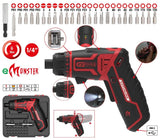 Ks tools accu schroevendraaier monster cordless bit drill set 27-tlg.