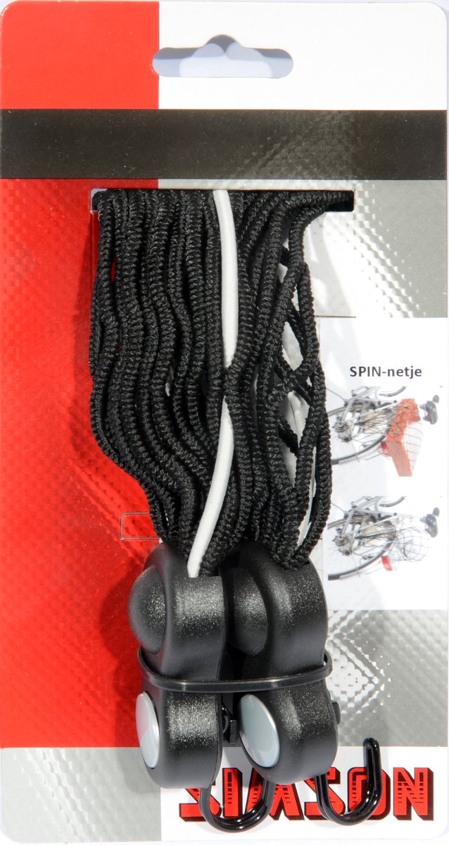 spinbindernet zwart wit