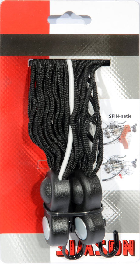 spinbindernet zwart wit