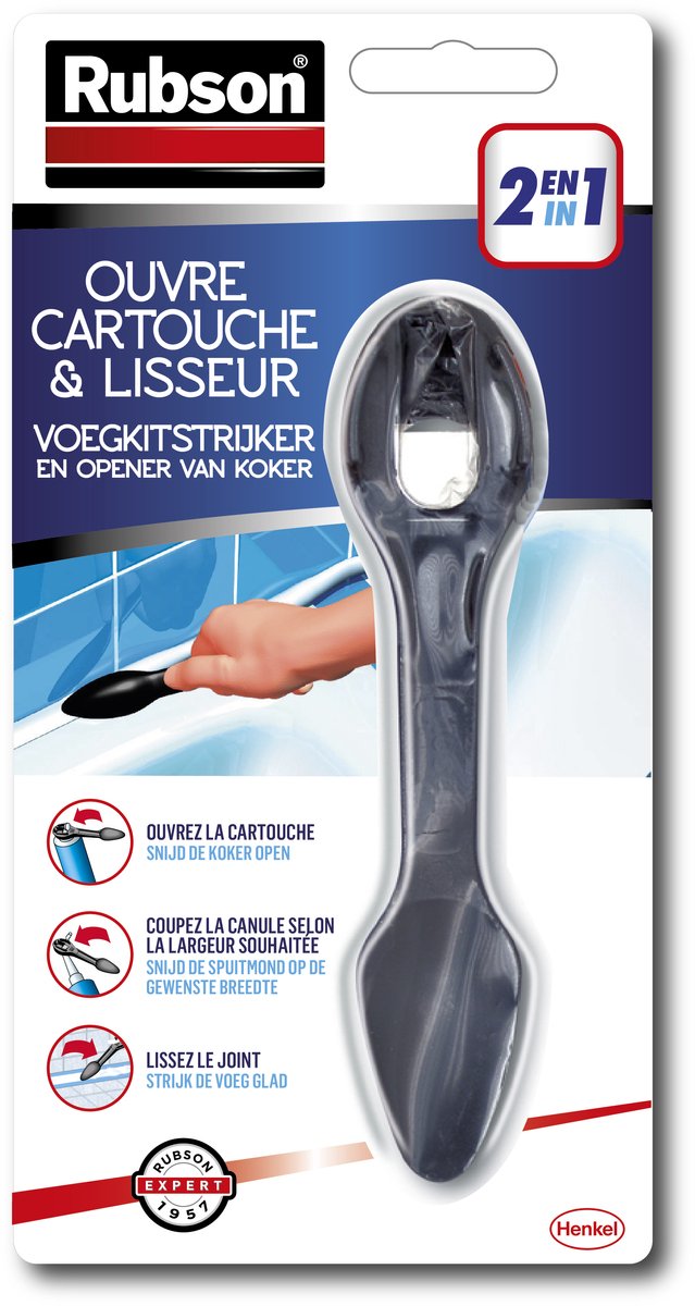 Rubson voegkitstrijker 1 pcs card