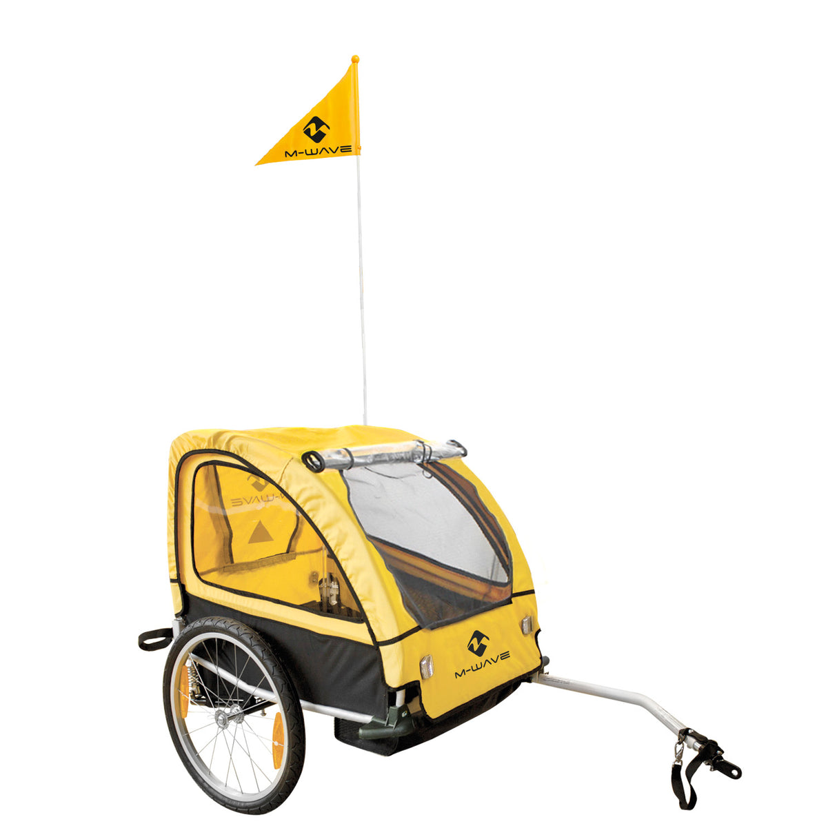 M-wave stalwart kid 2 children luggage bicycle trailer