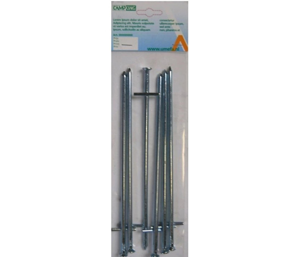 Campking umefa rotspen tarzan 23 cm 6st