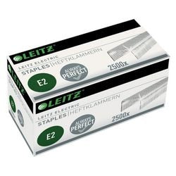 Leitz nietjes e2 zilver 2500 st