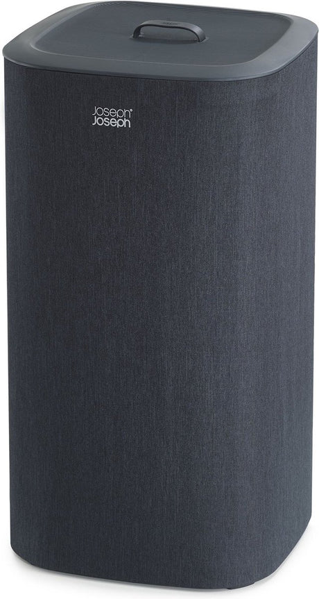Joseph joseph tota wasmand - 2 compartimenten – was sorteren – 60 liter - zwart