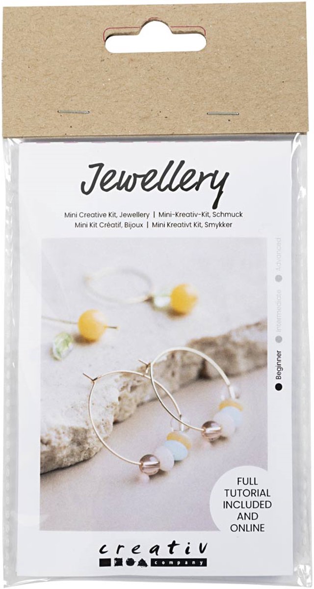 Creativ company https: www.cchobby.nl mini-hobbyset-sieraden-oorringen-met-kralen-1-doos