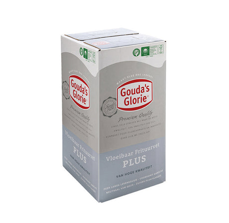 Gouda's glorie vloeibaar frituurvet plus bib (10 liter)