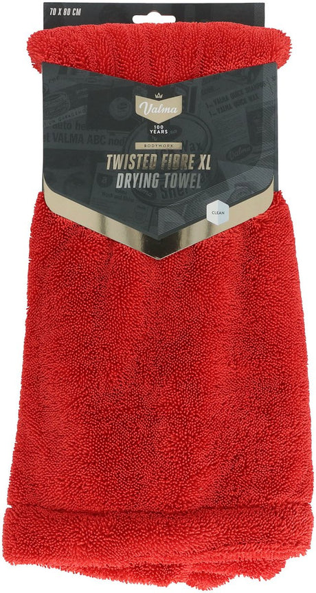 Valma droogdoek twisted fibre xl - extreem absorptievermogen - kan tot 4 liter water opnemen - 1200 gram m2 - 70x80cm