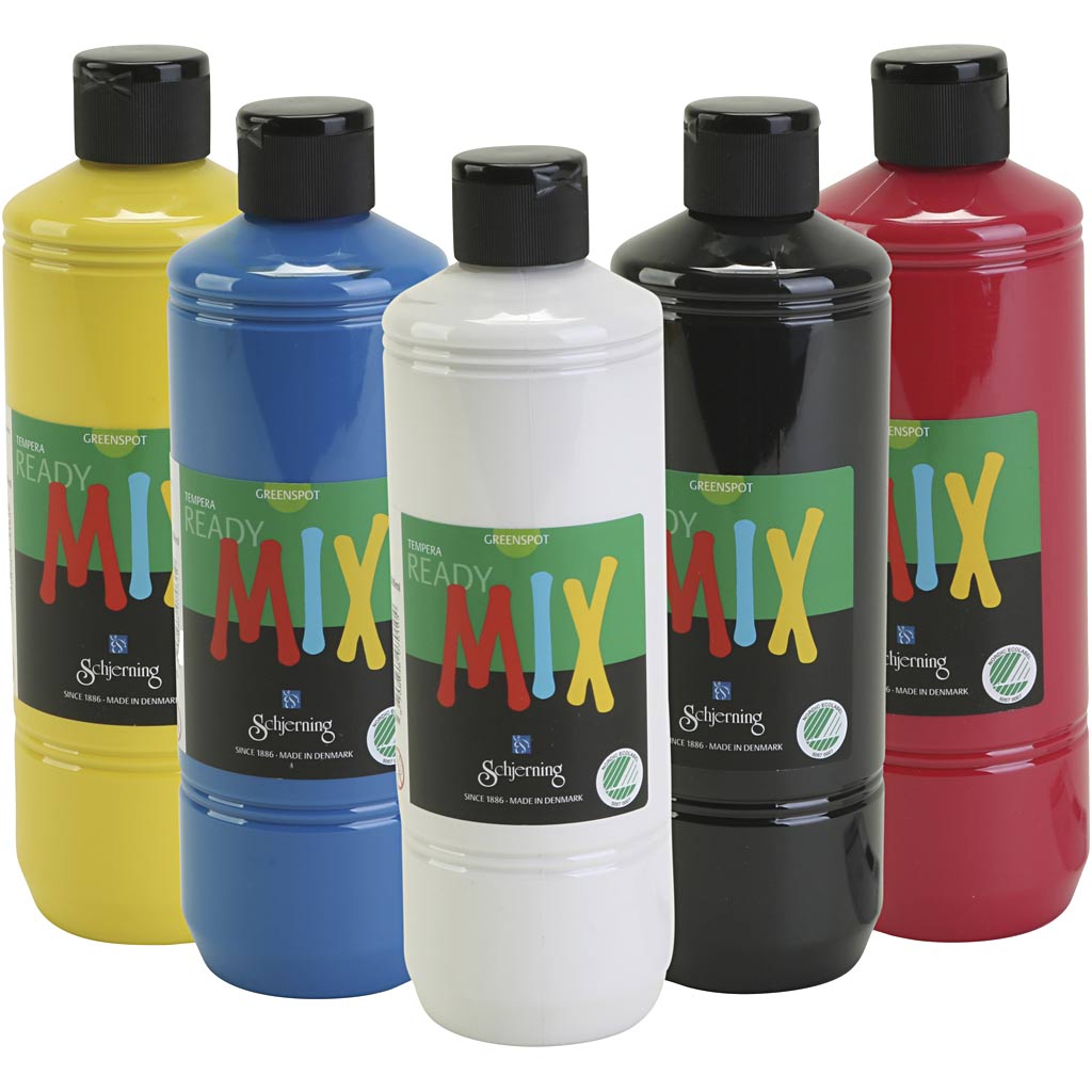 Https: www.cchobby.nl greenspot-plakaatverf-matt-diverse-kleuren-5x500-ml-1-doos