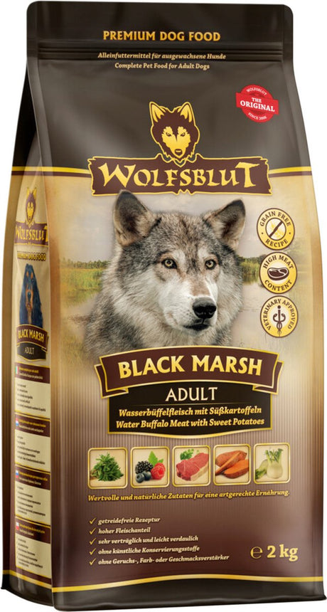 Wolfsblut hondenvoer adult black marsh 2 kg