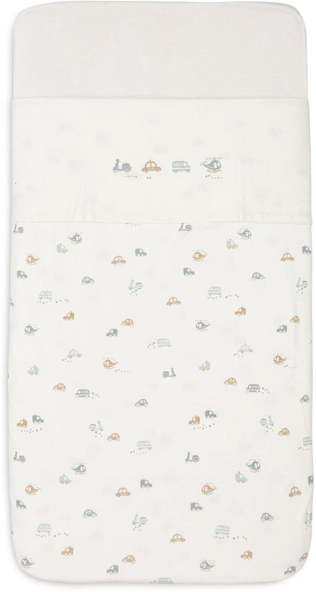 Jollein baby laken wieg - 75x100cm - babybed - katoen - on the go
