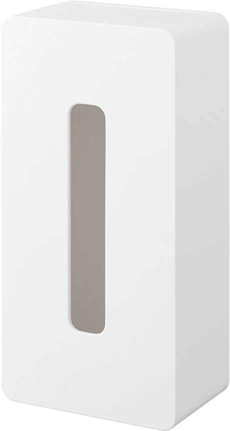 Yamazaki zelfklevende tissuebox - tower - wit