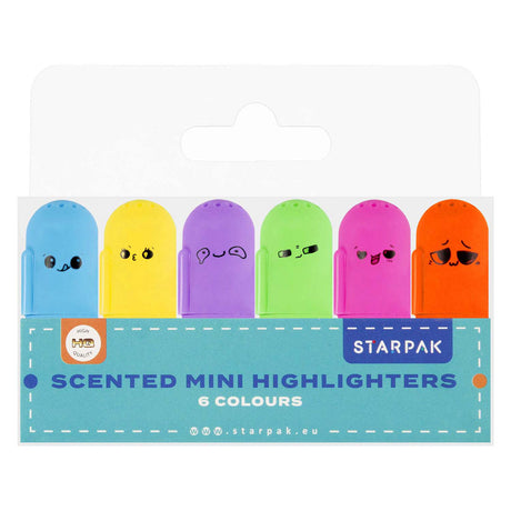 Mini geurmarkeerstift, 6st.