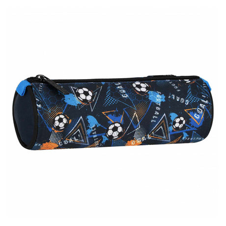 Etui voetbal blauw