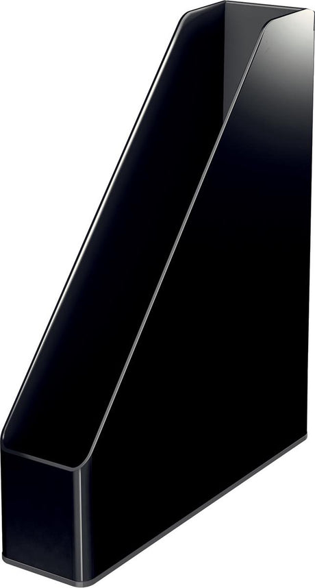 Leitz dual black tijdschriftenhouder zwart 4 stuks