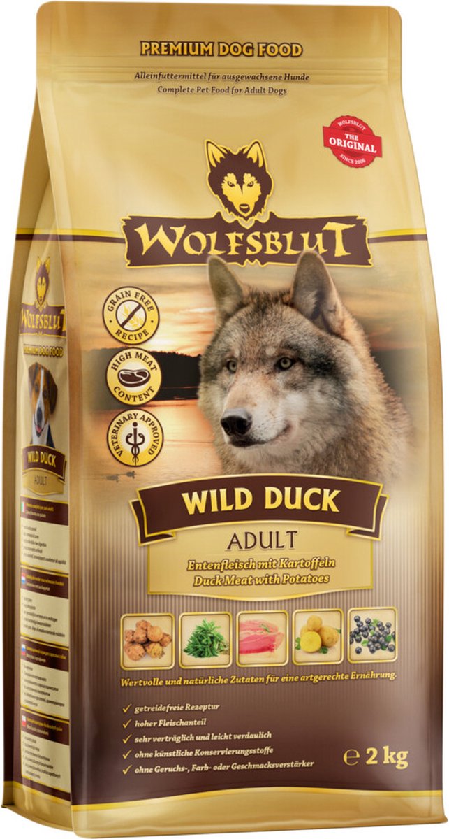 Wolfsblut wild duck adult 2 kg